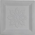 Dwellingdesigns 23.87 x 23.87 x 2.5 in. Floral Ceiling Tile DW2948219
